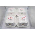 Biodegradable Sugarcane Bagasse Paper Disposable Fast Food Packaging Lunch Tray